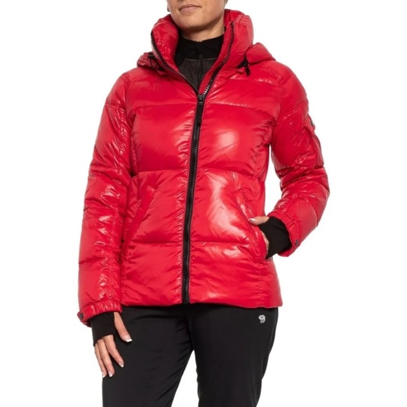 S13 Gloss Kylie Duck Down Puffer Jacket - Picture 1 of 15